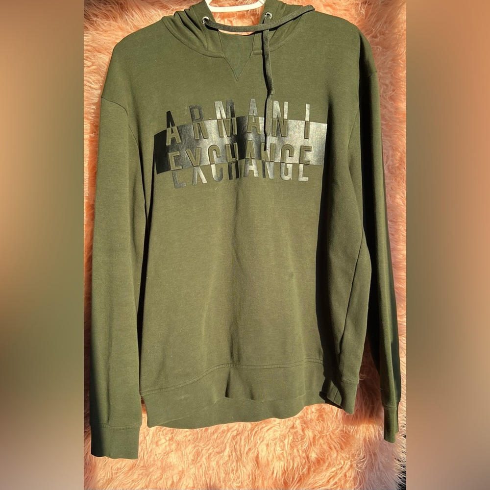 A|X Armani Exchange Men's Hooded Sweatshirt
